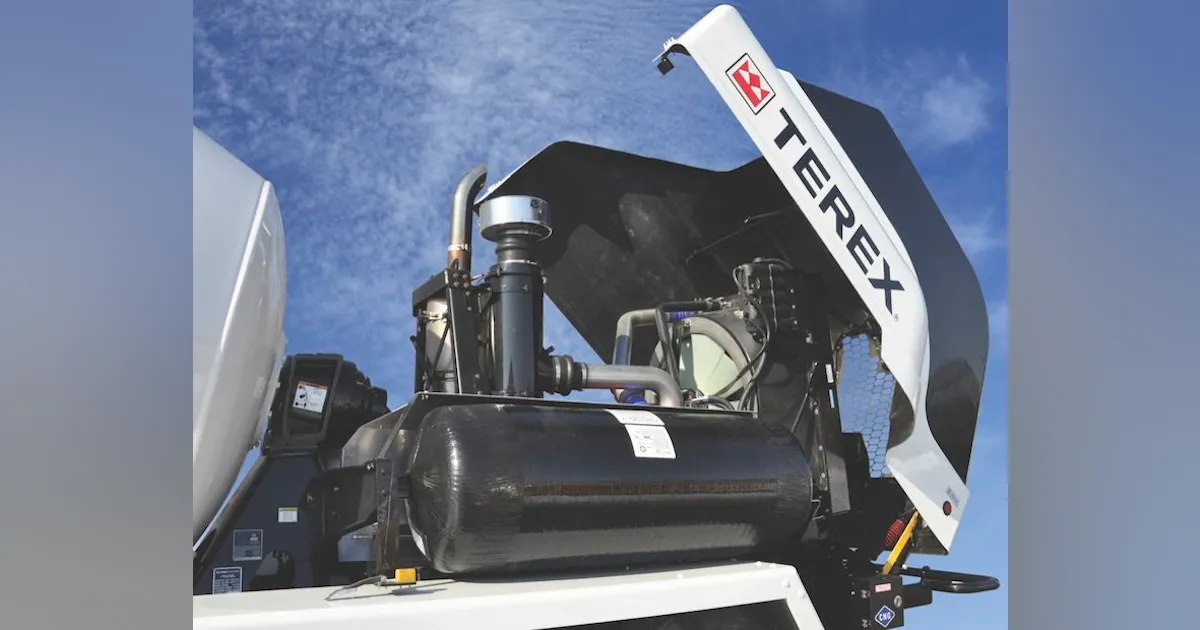 Terex Advance Adds CNG Engine | Construction Equipment