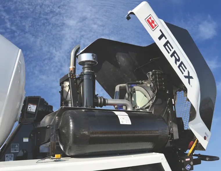 Terex Advance Adds CNG Engine | Construction Equipment