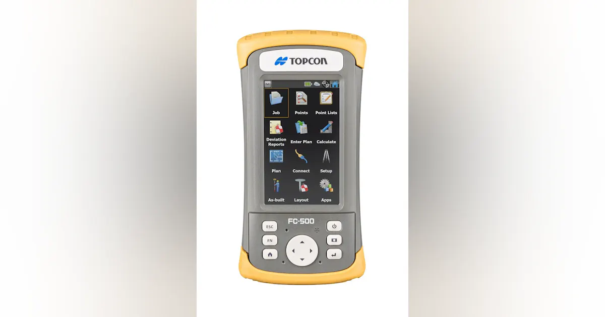 Topcon Field Controller | Construction Equipment
