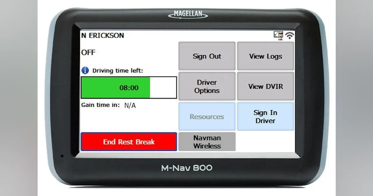 Navman Interface Kit Navman Wireless OnlineAVL2 Fleet-Tracking System | Construction Equipment