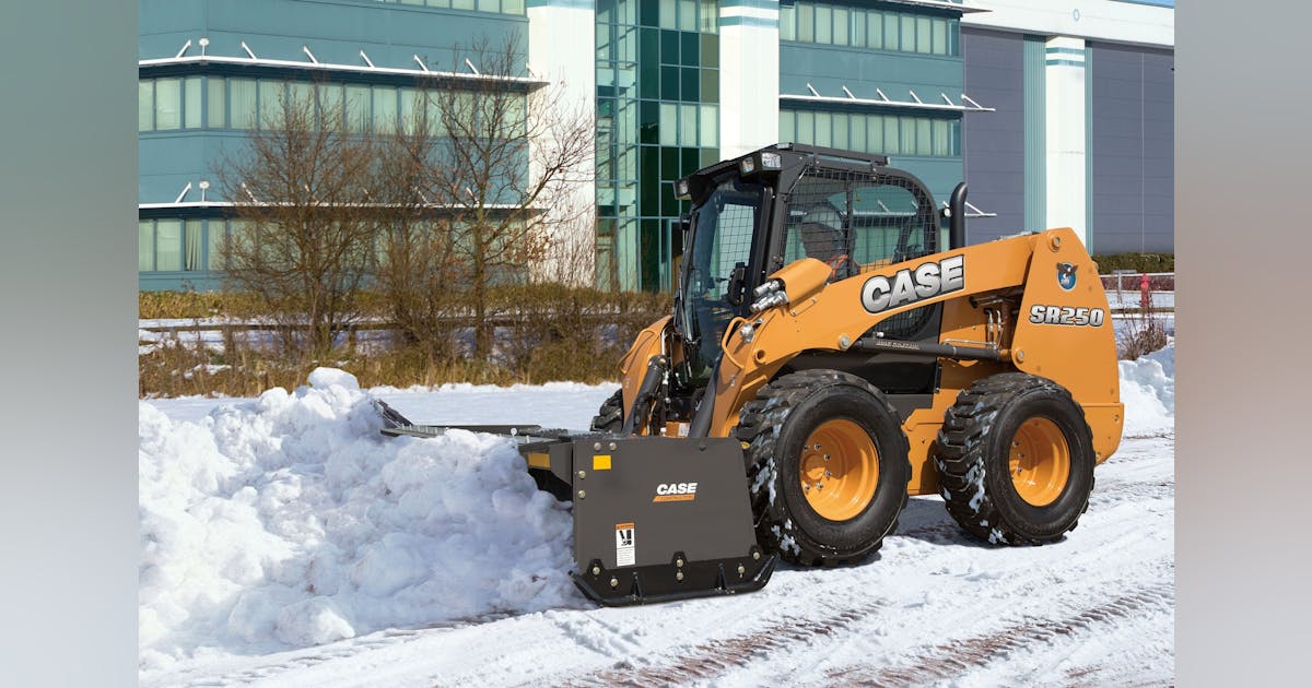 Case Skid Steer Snow Removal Package | Construction Equipment