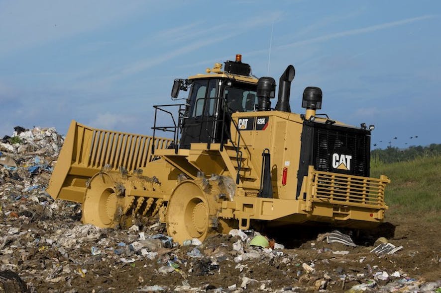 Cat 826K Landfill Compactor