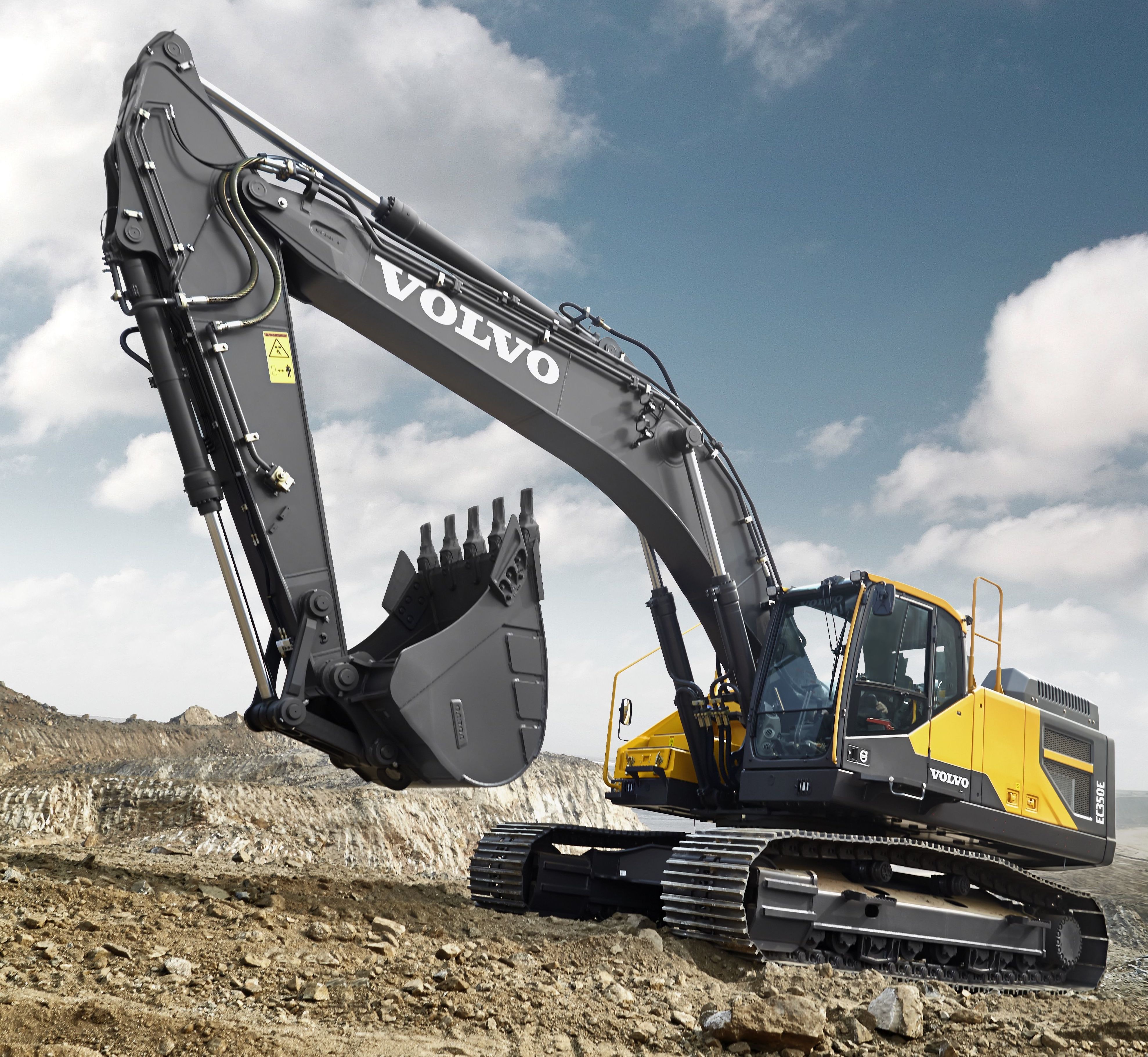 Volvo EC350E excavator