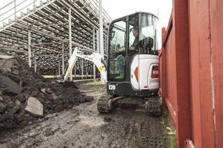 Bobcat E20 excavator
