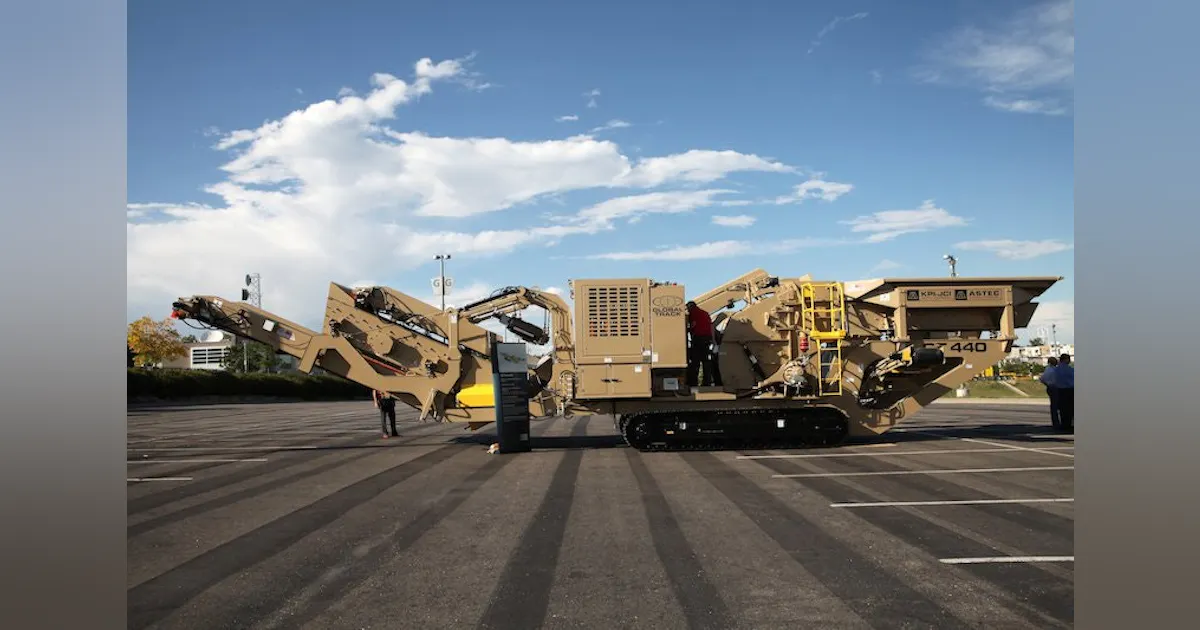 Jci Screen KPI-JCI and Astec Mobile Screens GT440 | Construction Equipment
