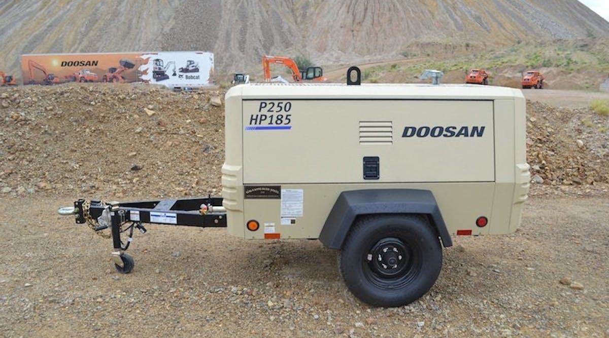 Doosan Portable Power P250_HP185 Compressor