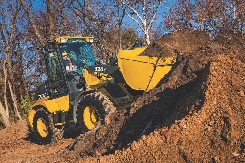 John Deere 324K wheel loader