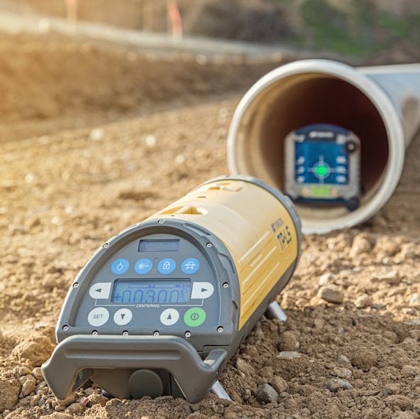 Topcon TPL5 Pipe Laser Construction Equipment