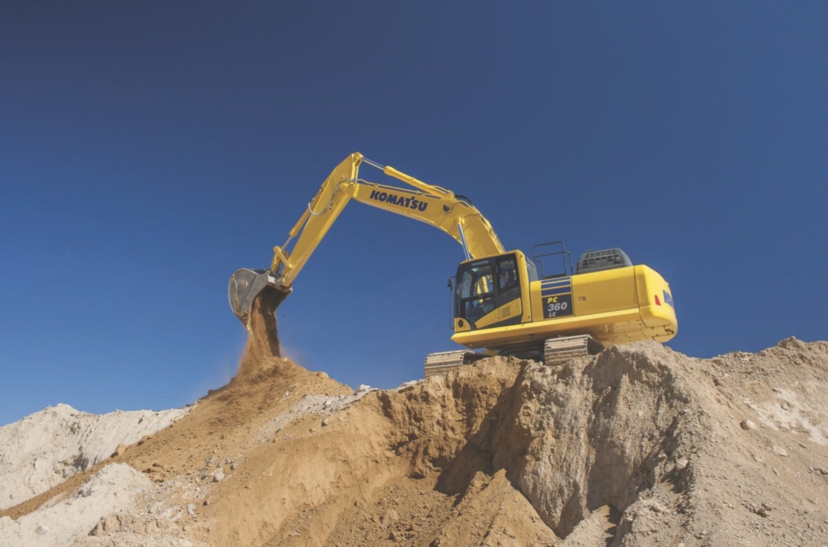Komatsu PC360LC-11 excavator