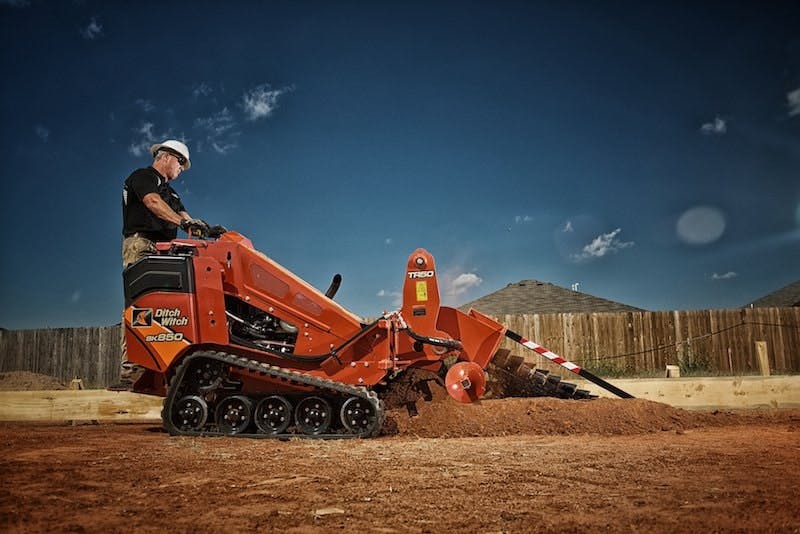 Ditch Witch SK850 Footings