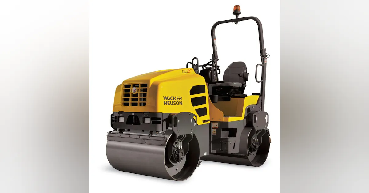 Wacker Rd 27 Wacker Neuson RD 27-100, RD 27-120 Rollers | Construction Equipment