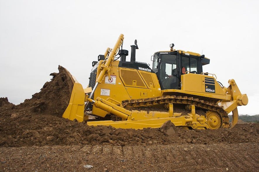 Komatsu D155AXi8 Crawler Dozer Construction Equipment