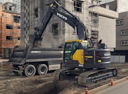 Volvo ECR235E excavator