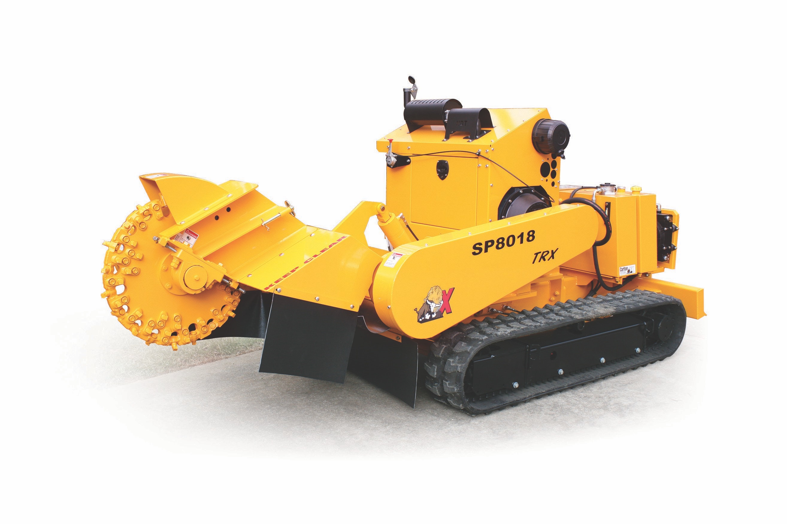 クリステンソン JP Carlton SP8018TRX Stump Cutter With Kubota Engine