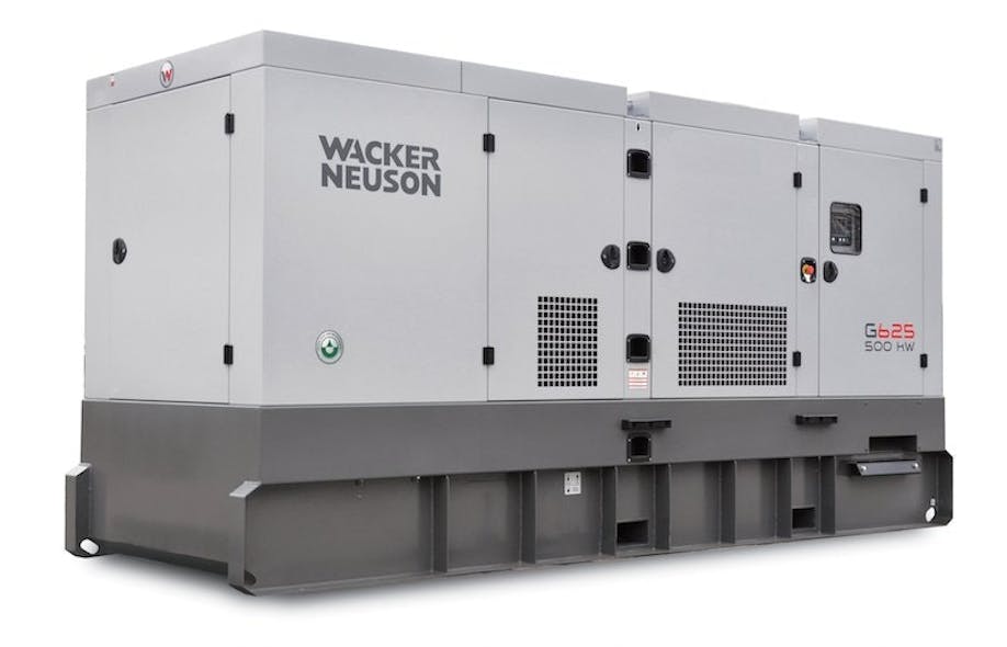 Wacker Neuson G625, G1100 Generators Construction Equipment