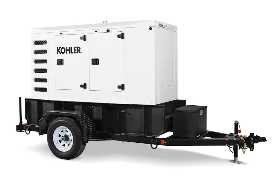 Kohler Power Systems 55REOZT4 Mobile Generator Uses Mobile Paralleling