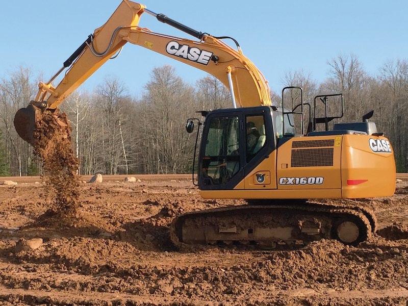 Case CX130D, CX160D Excavators Added to D Series Construction Equipment