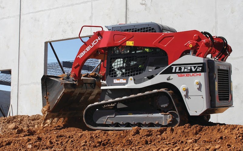 Takeuchi TL12V2 CTL Is Its First Vertical Lift | Construction Equipment