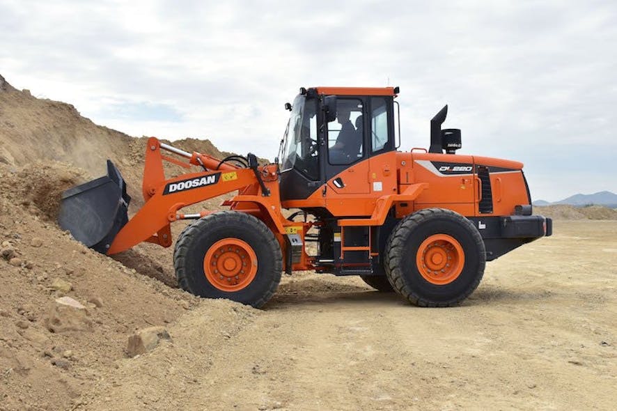 Doosan Dl220 5 Wheel Loader Construction Equipment 8351