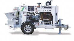 Schwing SP500 Concrete Pump
