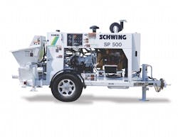 Schwing SP500 Concrete Pump