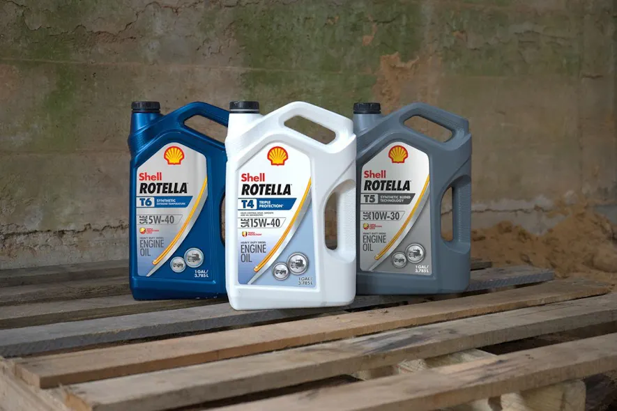 Shell Rotella API CK-4, FA-4 Portfolio of Diesel Engine Oils | Construction Equipment