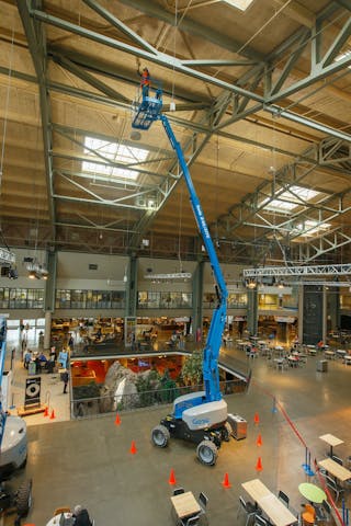 Genie Z-60/37FE Articulated Boom Lift with Hybrid Technology