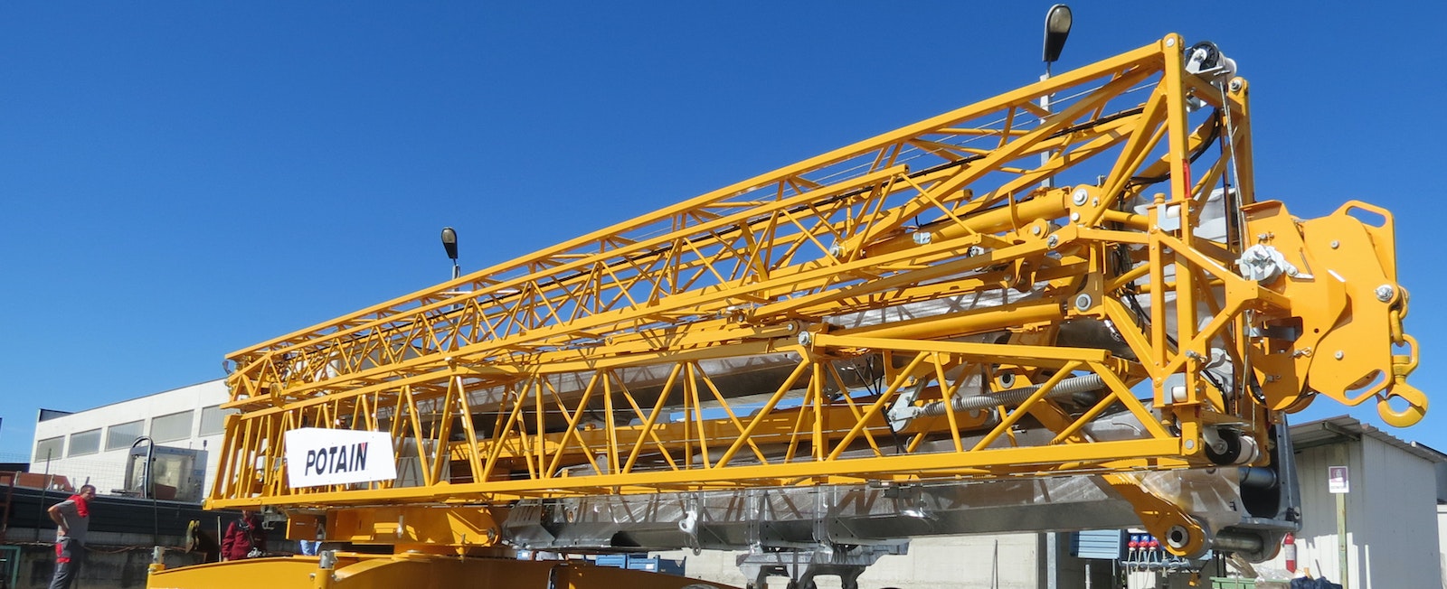 Manitowoc Potain Hup 40-30 self-erecting crane web