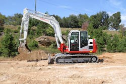 Takeuchi TB2150 excavator web