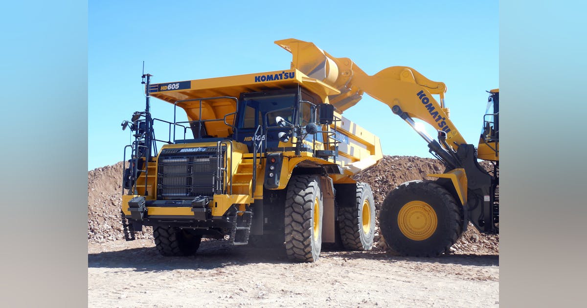 Komatsu HD465-8, HD605-8 Haul Trucks | Construction Equipment Komatsu HD465-8, HD605-8 Haul Trucks | Construction Equipment