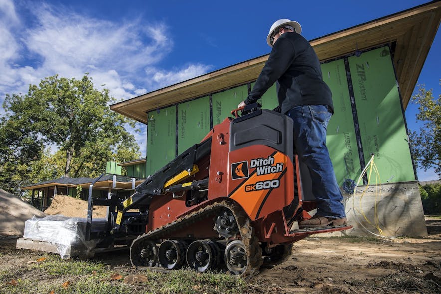 Ditch Witch SK600 Mini Skid Steer Loader Construction Equipment