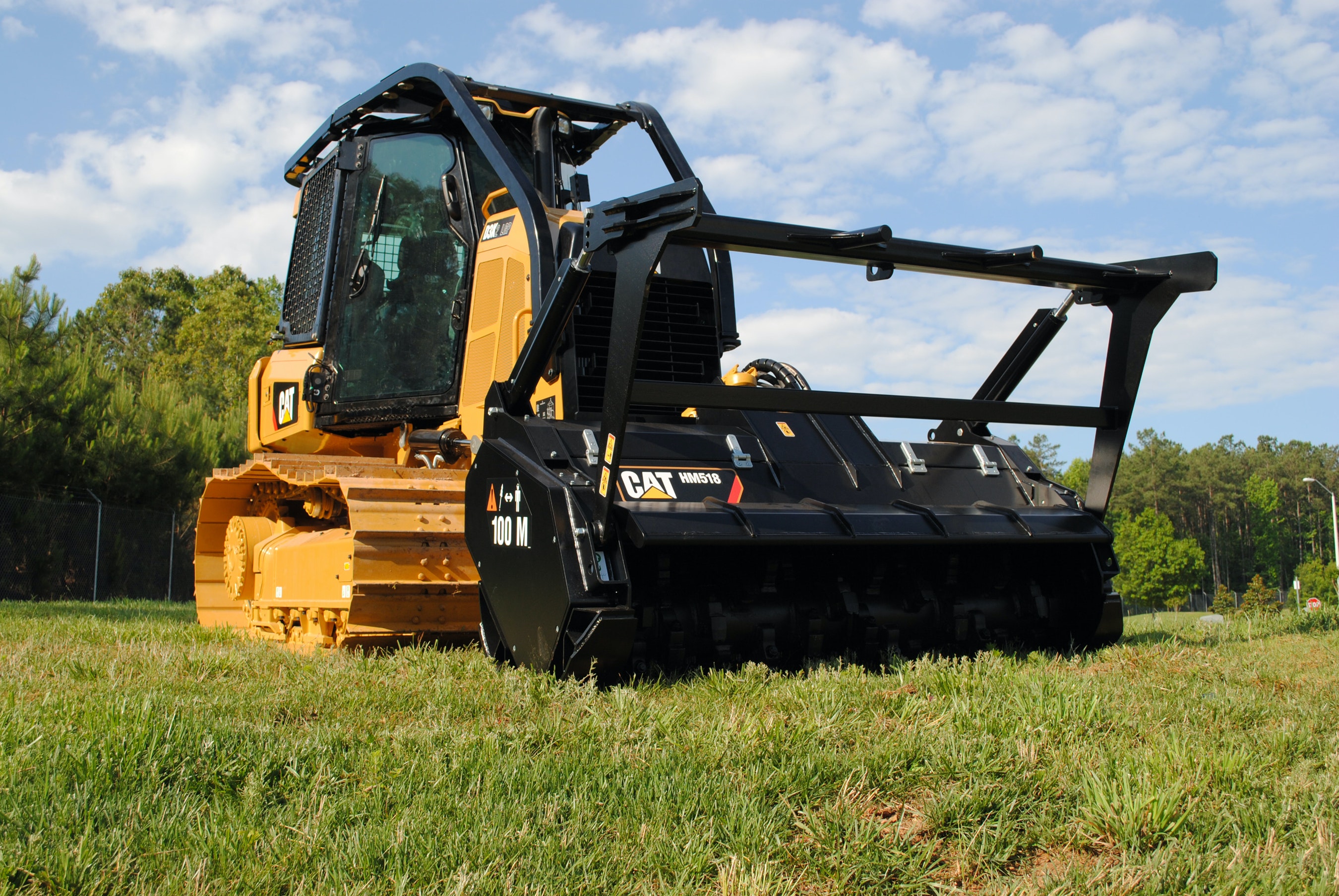 Cat D3K2 STTT with Mulcher