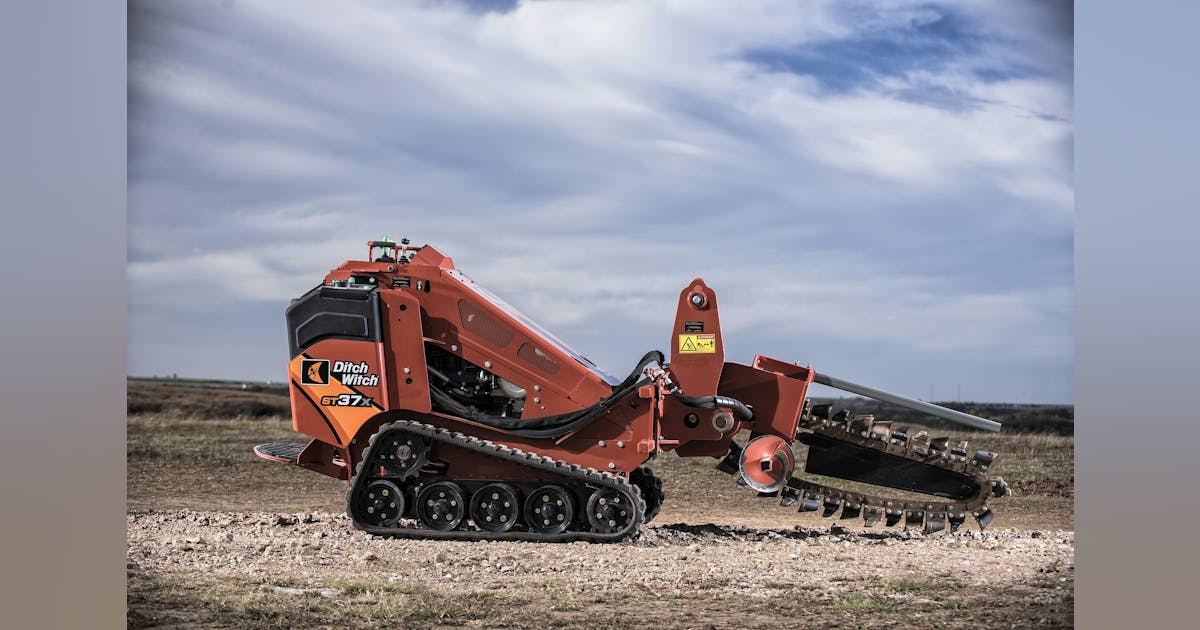Ditch Witch ST37X Ride-on Trencher | Construction Equipment