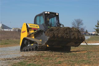 New Holland C234 CTL application