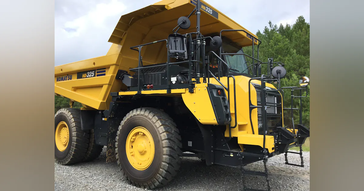 Hd325 Komatsu HD325-8, HD405-8 Haul Trucks | Construction Equipment