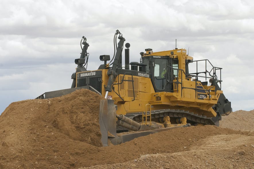 Komatsu D375A-8 Crawler Dozer | Construction Equipment