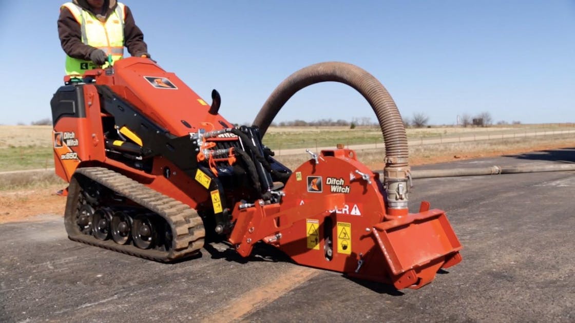 Ditch Witch MT9 Micro-trencher | Construction Equipment