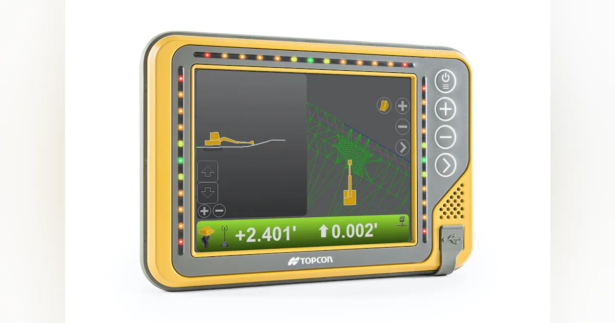 Topcon X-53x 3D Machine Control System | Construction Equipment
