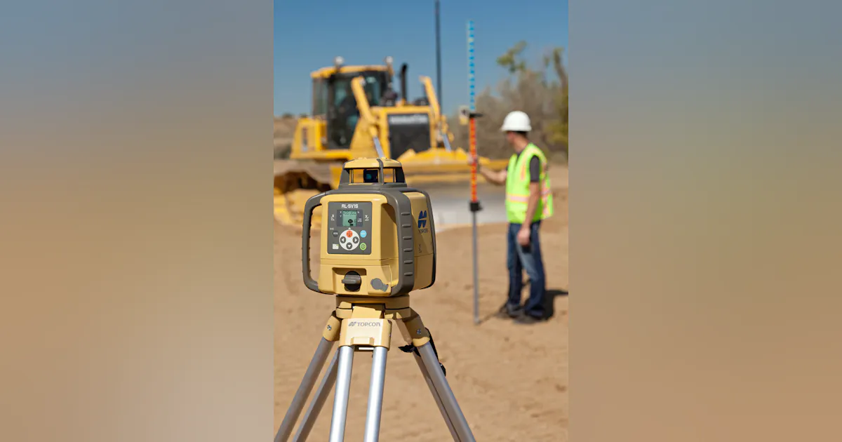 Topcon Rotation Sensor Topcon RL-SV1S Rotating Laser | Construction Equipment