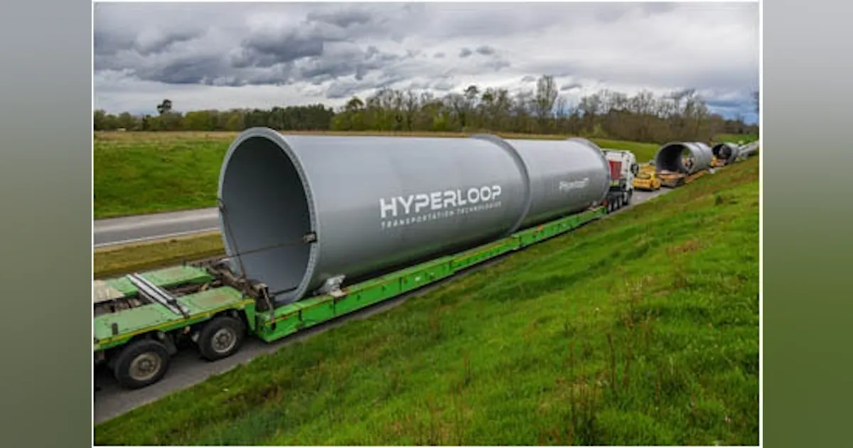 Tooling Hyperloop Hyperloop TT Begins Construction of Full-Scale System | Construction ...