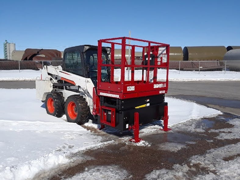 SkidLift 1530S and 2230S Scissor Lift Attachments Construction Equipment