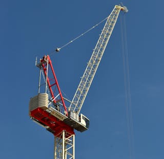 Amazon.com: Jamara 405109 Liebherr 2.4 g Turning Tower Crane