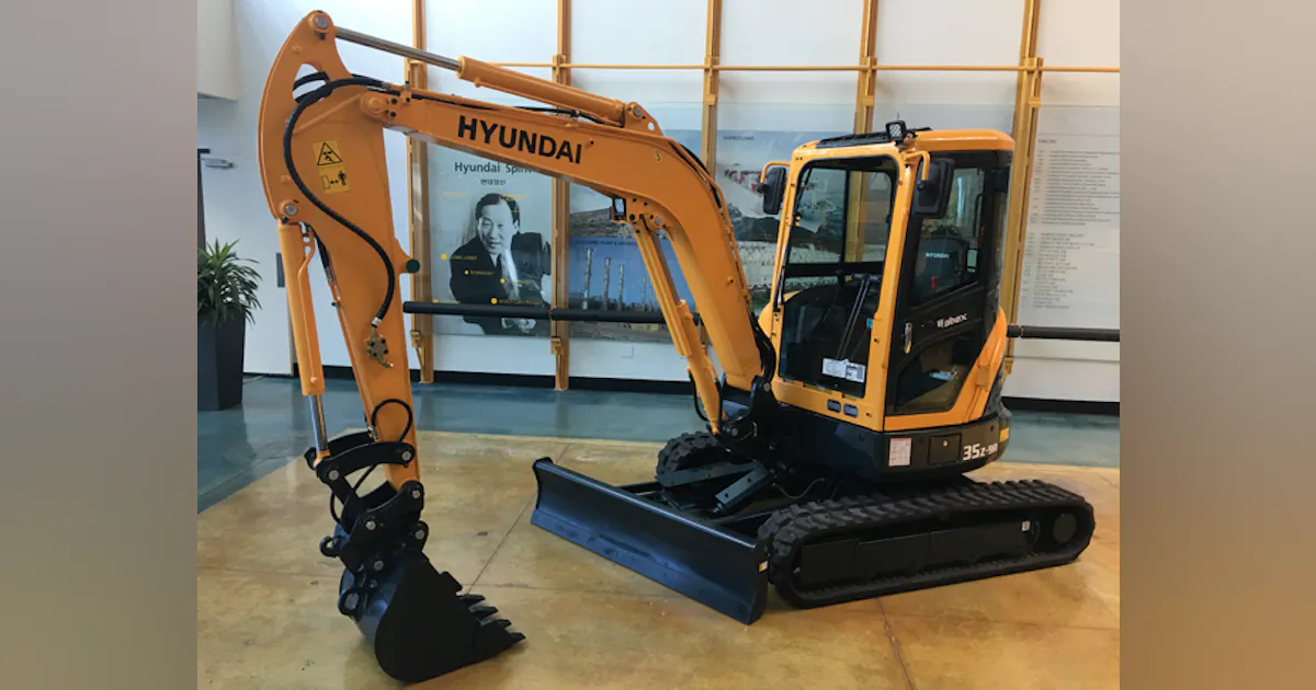 Hyundai R35Z-9A Excavator | Construction Equipment