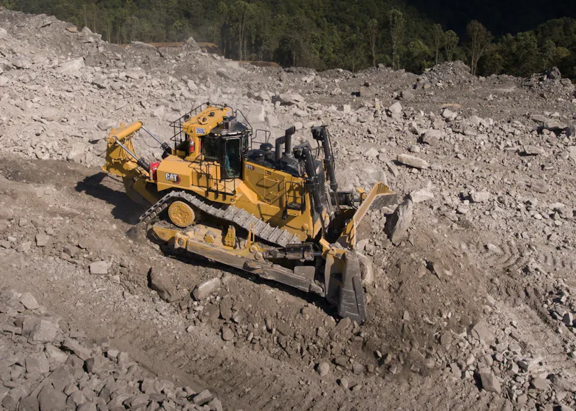 Dozer Ladder Caterpillar D11 Crawler Dozer | Construction Equipment
