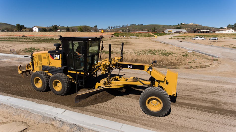 Motor grader shop