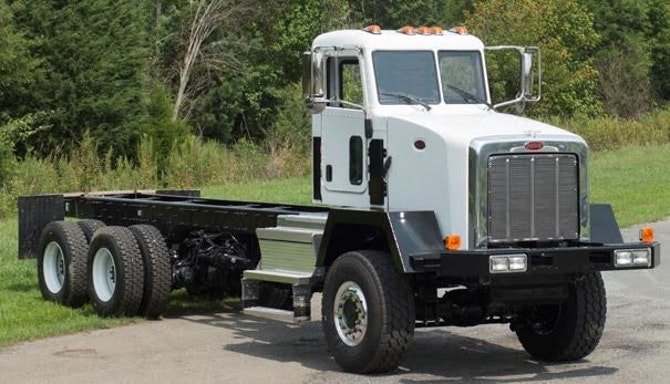 White Narrow Cab front