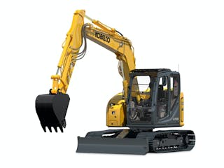 Kobelco SK75SR-7, SK85CS-7 Excavators | Construction Equipment