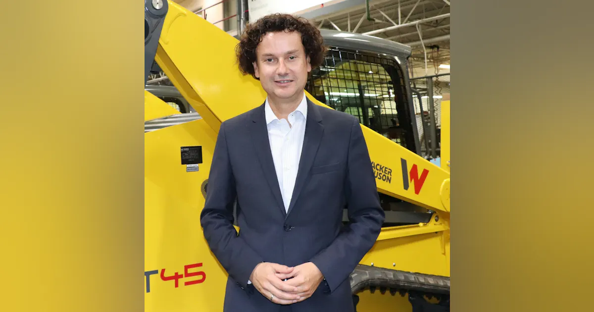 Wacker Neuson Appoints New NA President & CEO