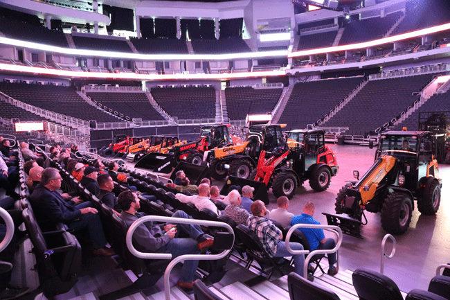 Manitou Intros Products to Dealers Construction Equipment