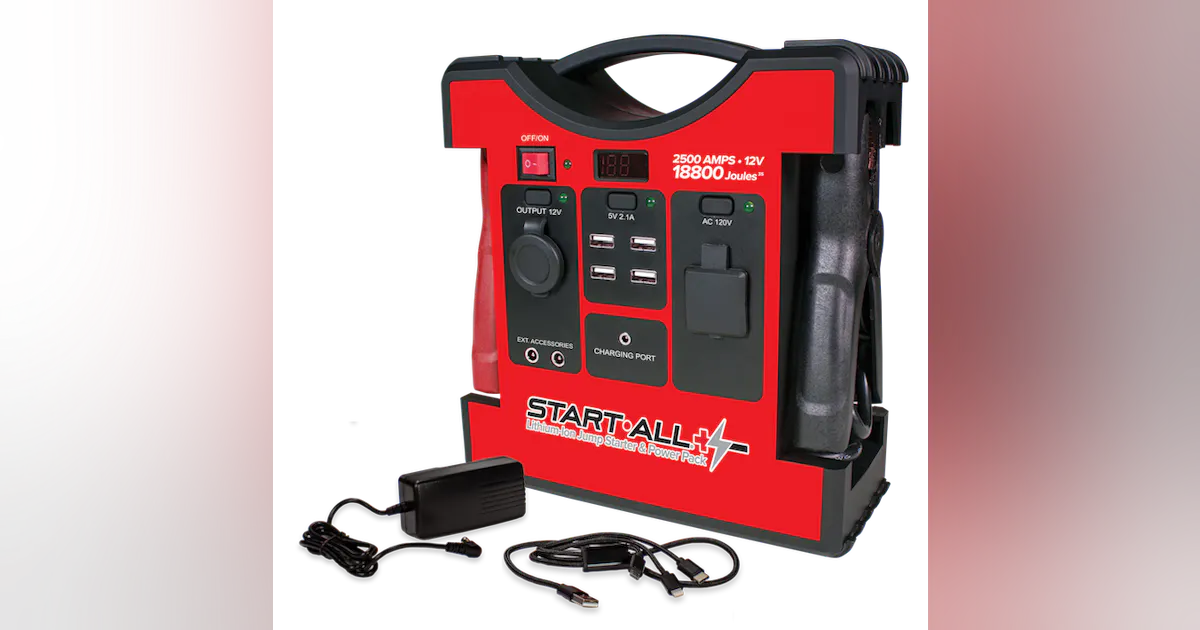 Vanair Start All Jump Pack Series Construction Equipment Vanair start all jump pack series construction equipment